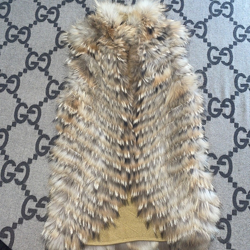BCBG Max Azria Fur Vest